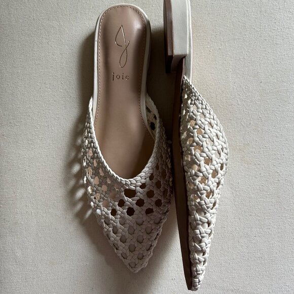 NWT Joie woven leather mules, size 8.5 - Picture 3 of 5